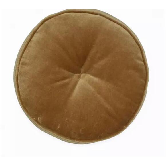 Threshold Other - Threshold designed with Studio McGee velvet round  Throw Pillow Brown